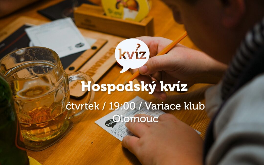 čt 13. 4. | 19:00 | Hospodský kvíz ve Variaci